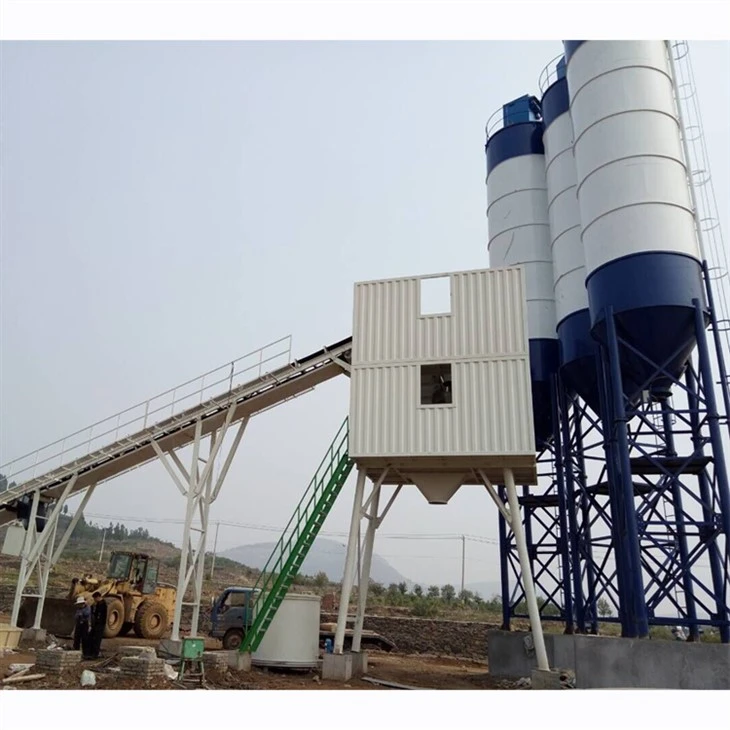 belt conveyor concrete batching plant (4)