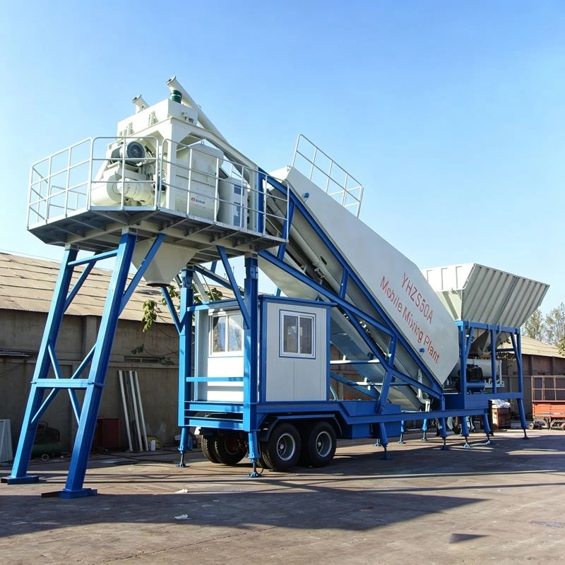Portable Concrete Batch Plant
