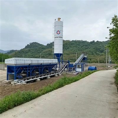 Concrete Batching And Mixing Plant