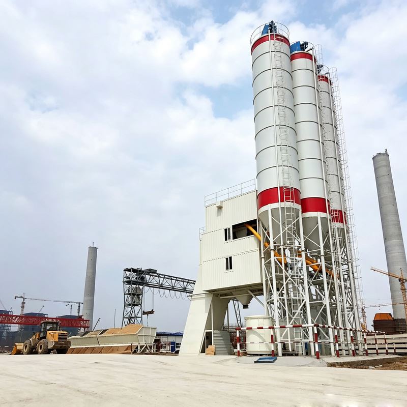 Stationary Concrete Batch Plant