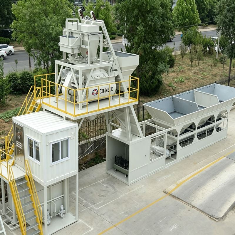 Wet Mix Concrete Plant